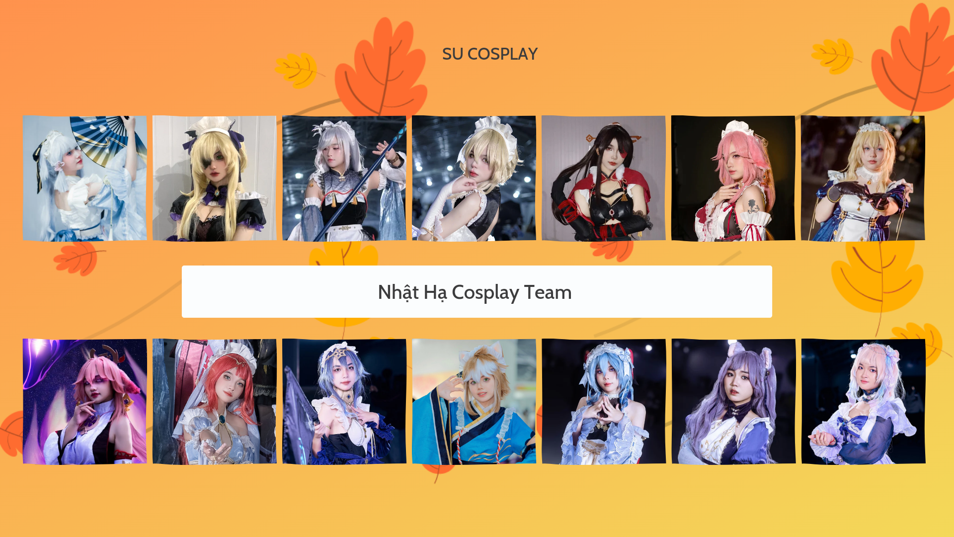 Chiêm ngưỡng dàn cosplay Genshin Impact maid của Nhật Hạ Cosplay Team